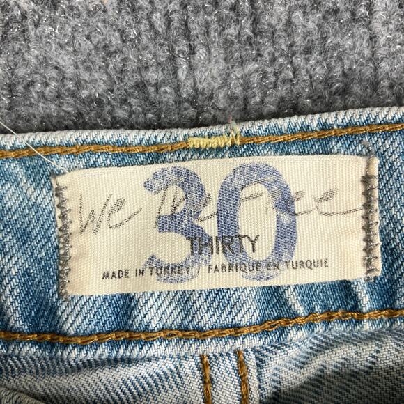 We The Free Light Blue Flare & Wide Leg Jeans - Picture 2 of 10